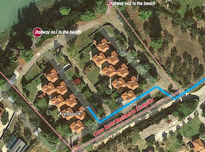 Villa In Cavo Kastri Residence ニキティ エクステリア 写真